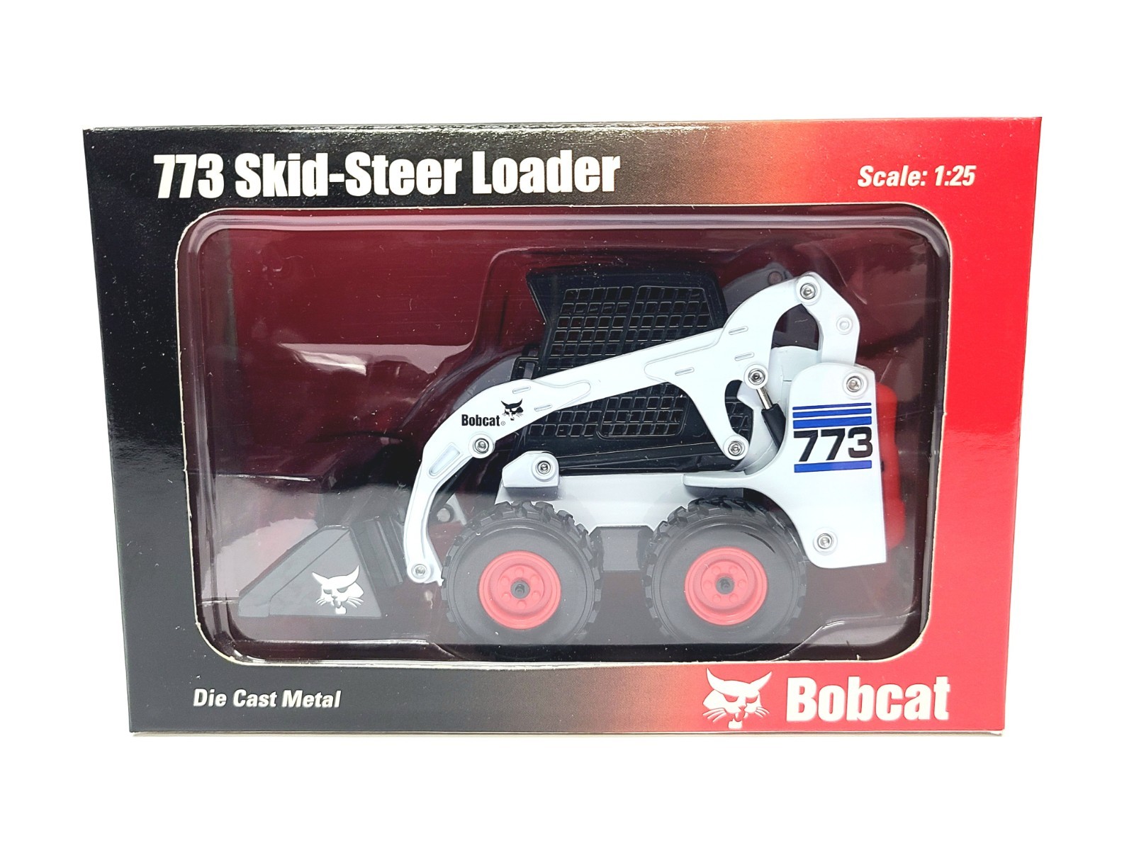 Bobcat 773 Skid-Steer Loader – Wan Ho 1:25 Scale Diecast Model #6901256 New