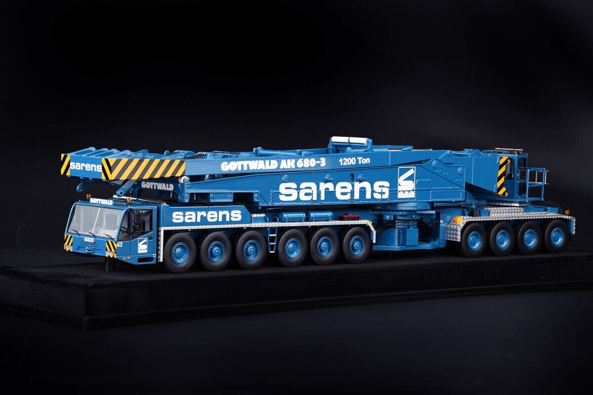 IMC 1/50 SARENS Gottwald 680-3 Hydraulic Truck Crane, MIB