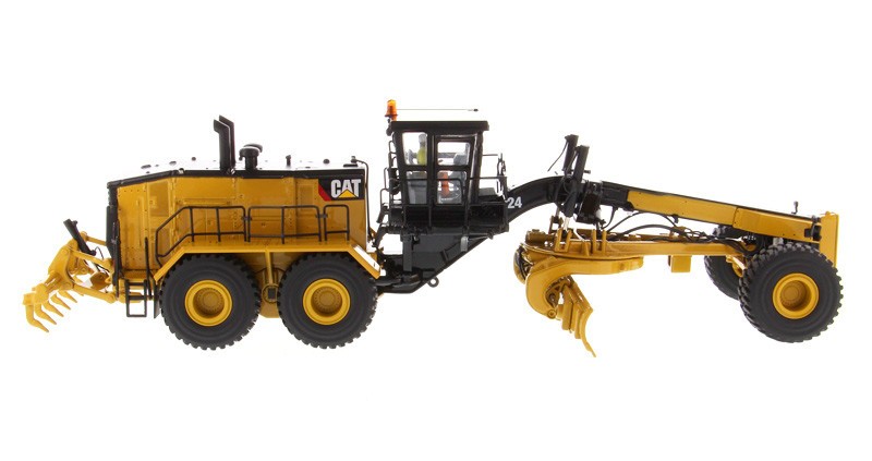 Diecast Masters Caterpillar 24 Motor Grader – High Line Series 1/50 Scale