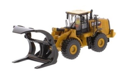 DIECAST MASTERS,CATERPILLAR 972M loader with log grapple, 1/87, DCM85950
