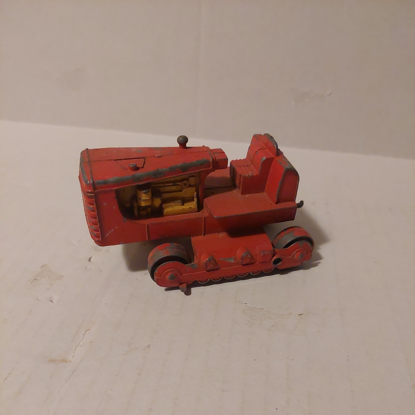 Vintage Hubley Cast Iron Crawler Bulldozer Toy – No. 769 – 1930s/40s