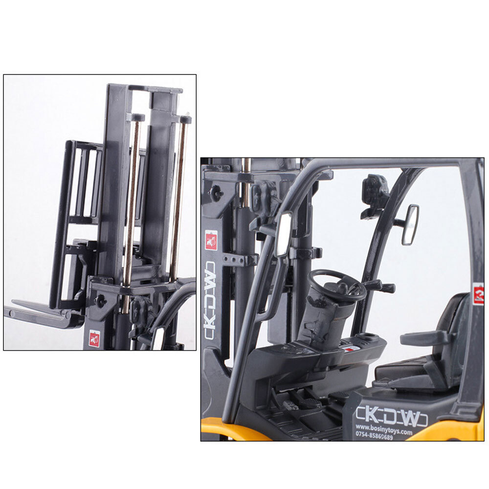 1:20 Forklift Truck Model Toy Construction Vehicle Diecast Fork Truck Collection