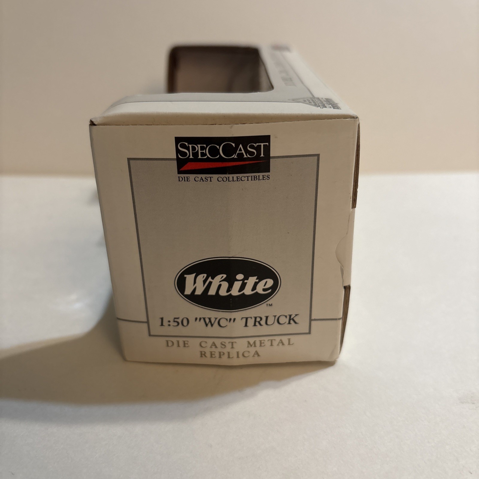 Spec Cast SpecCast SC38005 1:50 White WC Truck Volvo Dump Truck 2007 Die Cast
