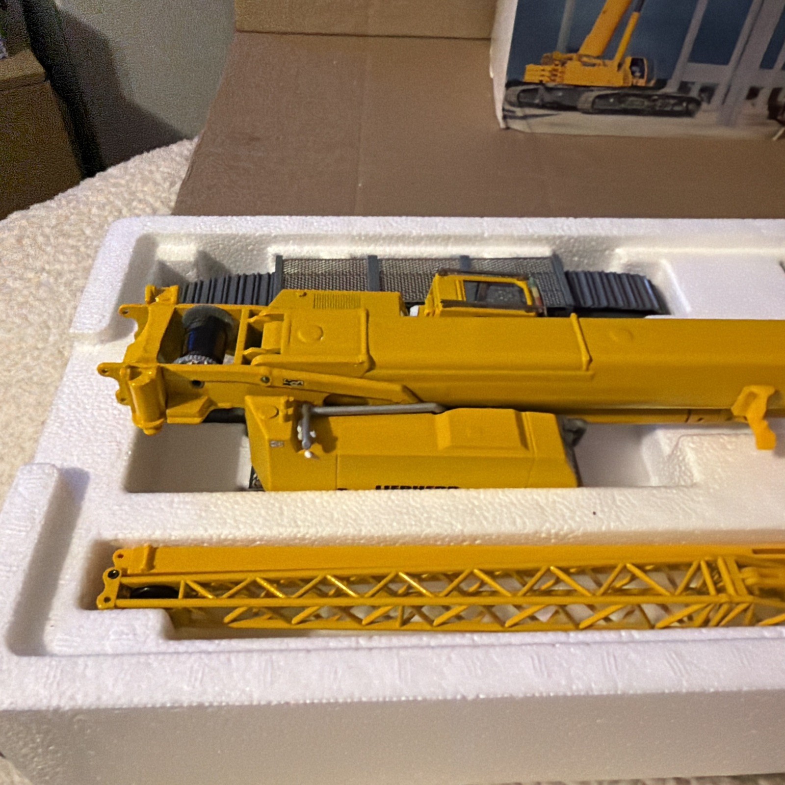 Liebherr LTR 1220 Telescopic Crawler Crane – Conrad 1:50 Scale Model #2746/0 New