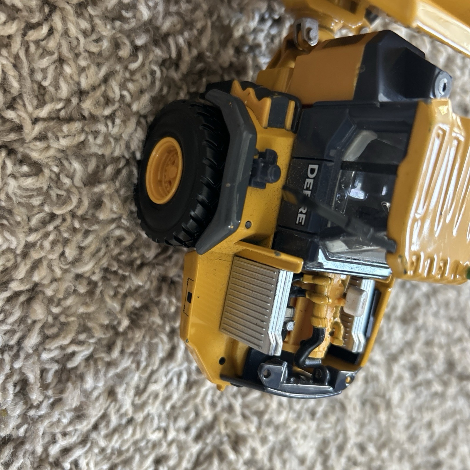 Lot of Diecast Construction Vehicles – Excavator, Bulldozer, Dump Truck