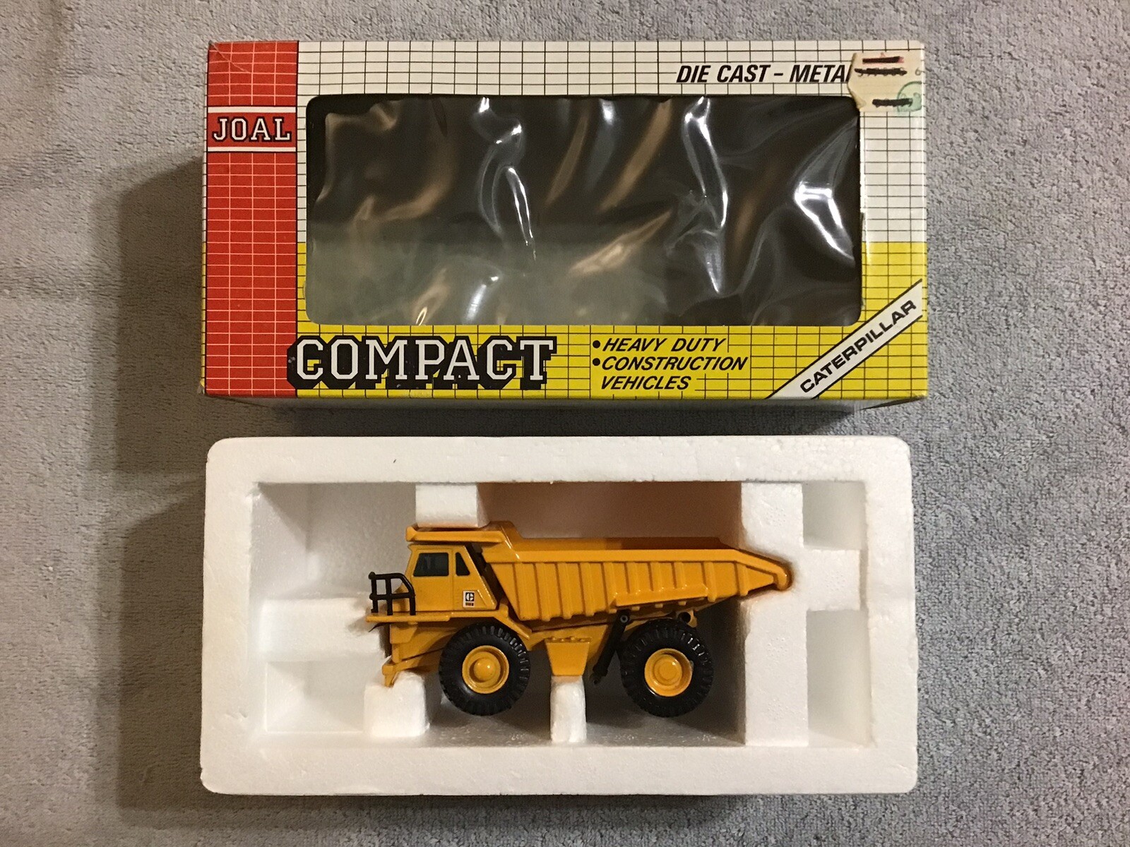 1990’s Joal CATERPILLAR OFF-HIGHWAY DUMPER TRUCK 773-B Diecast 1/70 Scale NEW
