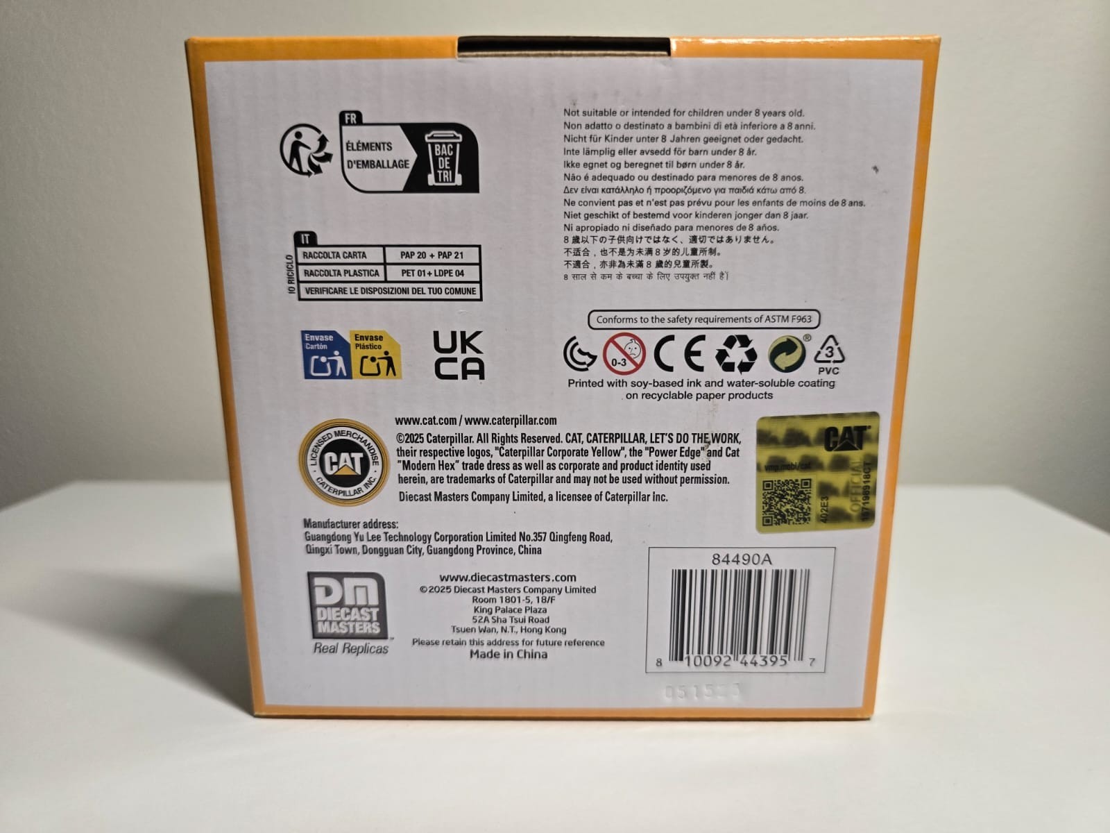 Diecast Masters CAT Motor Grader 1:87 Earth Mover Caterpillar – New