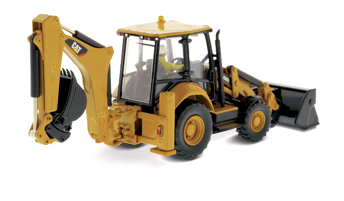 Caterpillar CAT 432F2 Backhoe Loader 1:50 Model – Diecast Masters – 85249