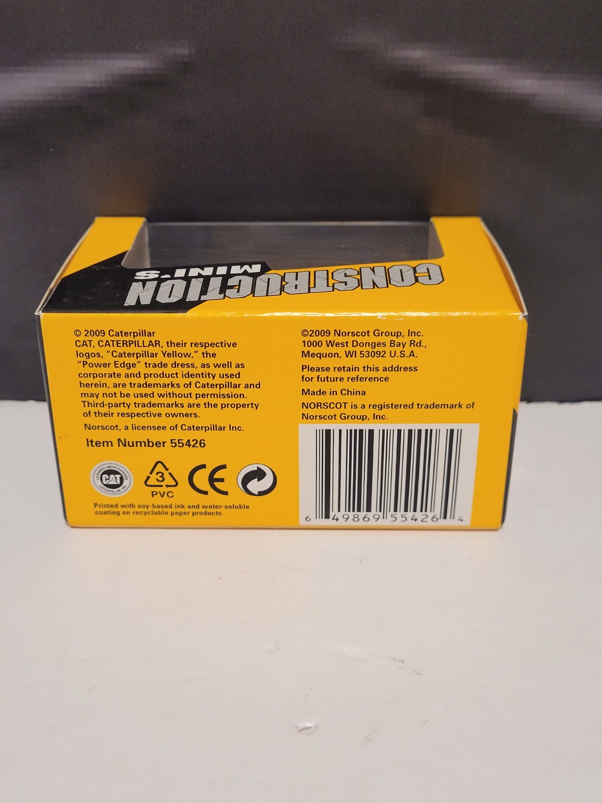 Norscot Scale Models Construction Mini’s CAT 793D Mining Truck Figure New
