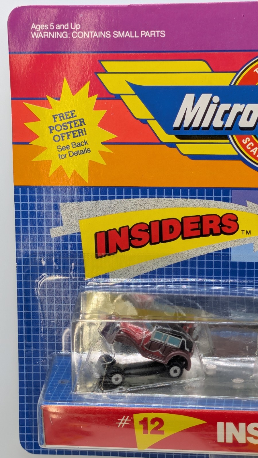 Micro Machines #12 INSIDERS Collection Set Bugatti/ Imperial & Ultrasmall -RARE