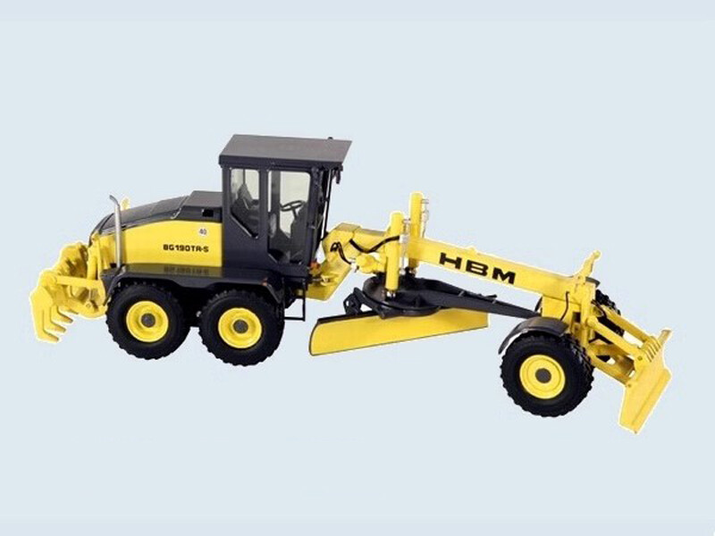 1:50 NZG HBM NOBAS BG190 TA-5 Road Grader Construction Machine Diecast Model