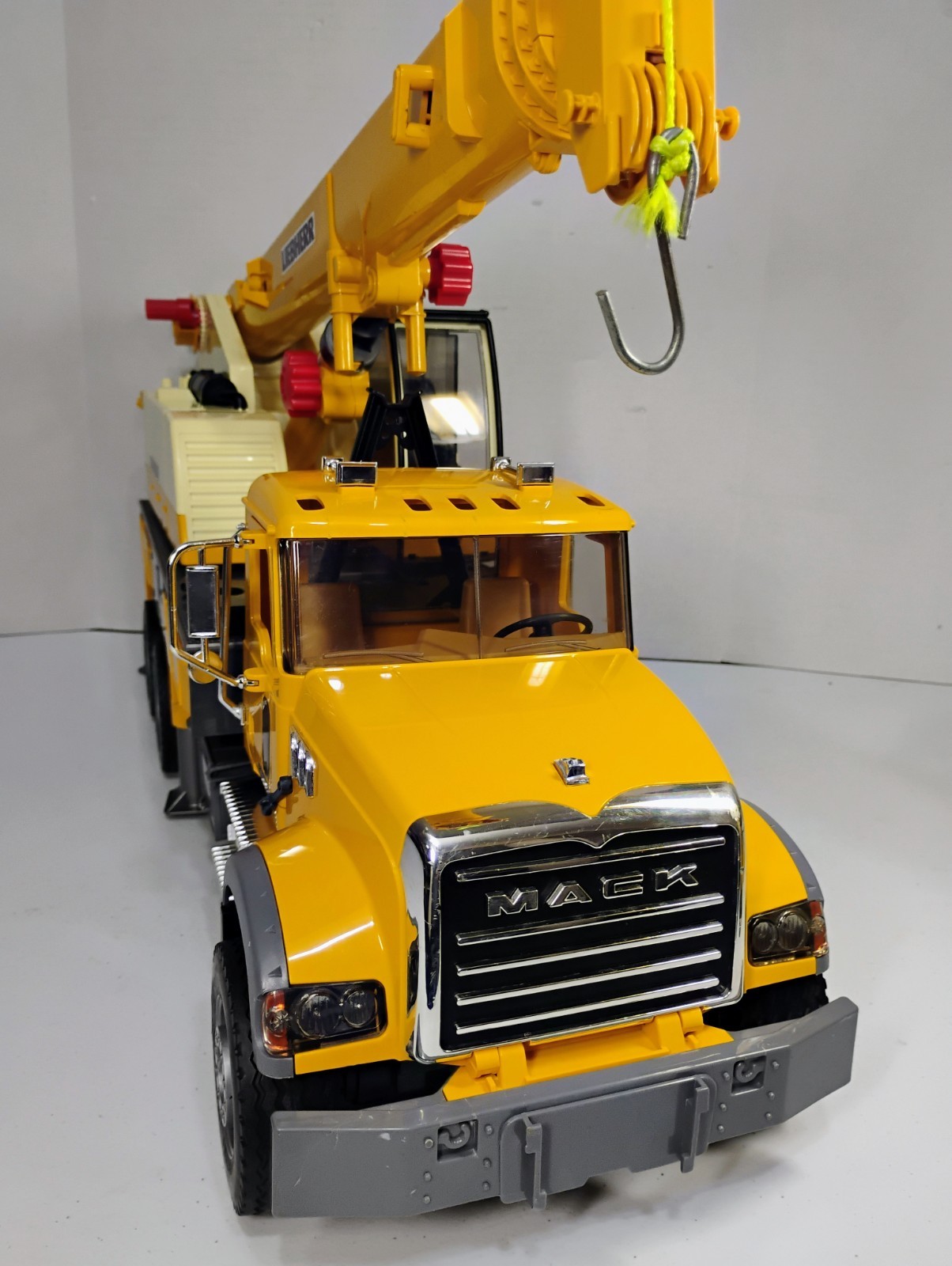 BRUDER 2818 Liebherr Crane Truck – Yellow