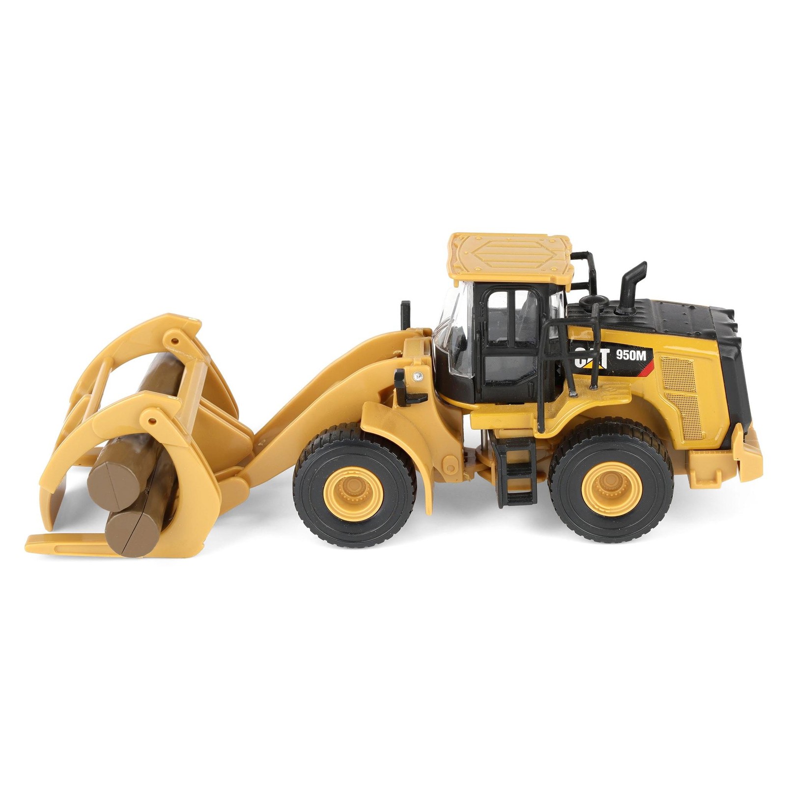 Diecast Masters 1/64 Caterpillar CAT 950M Wheel Loader w/ Log Fork Bucket 84681C