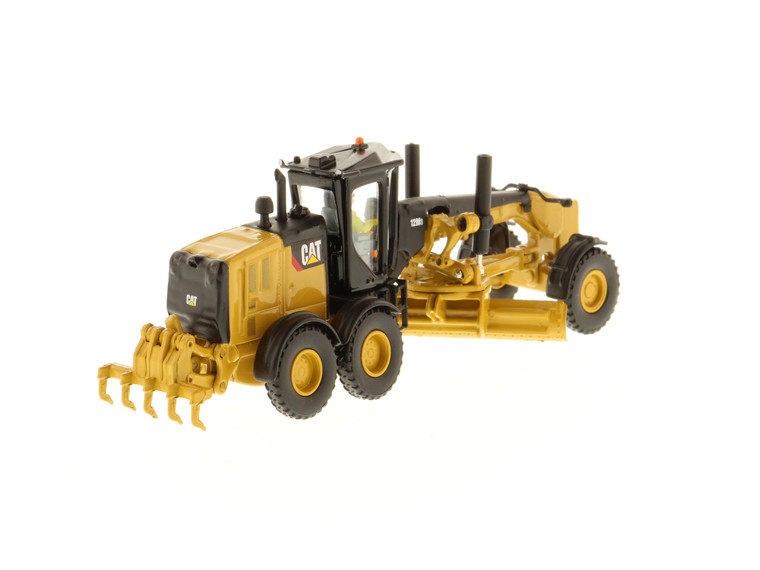 DM 1:87 CAT 12M3 Self-Propelled Grader Engineering Truck Forklift Model 85520
