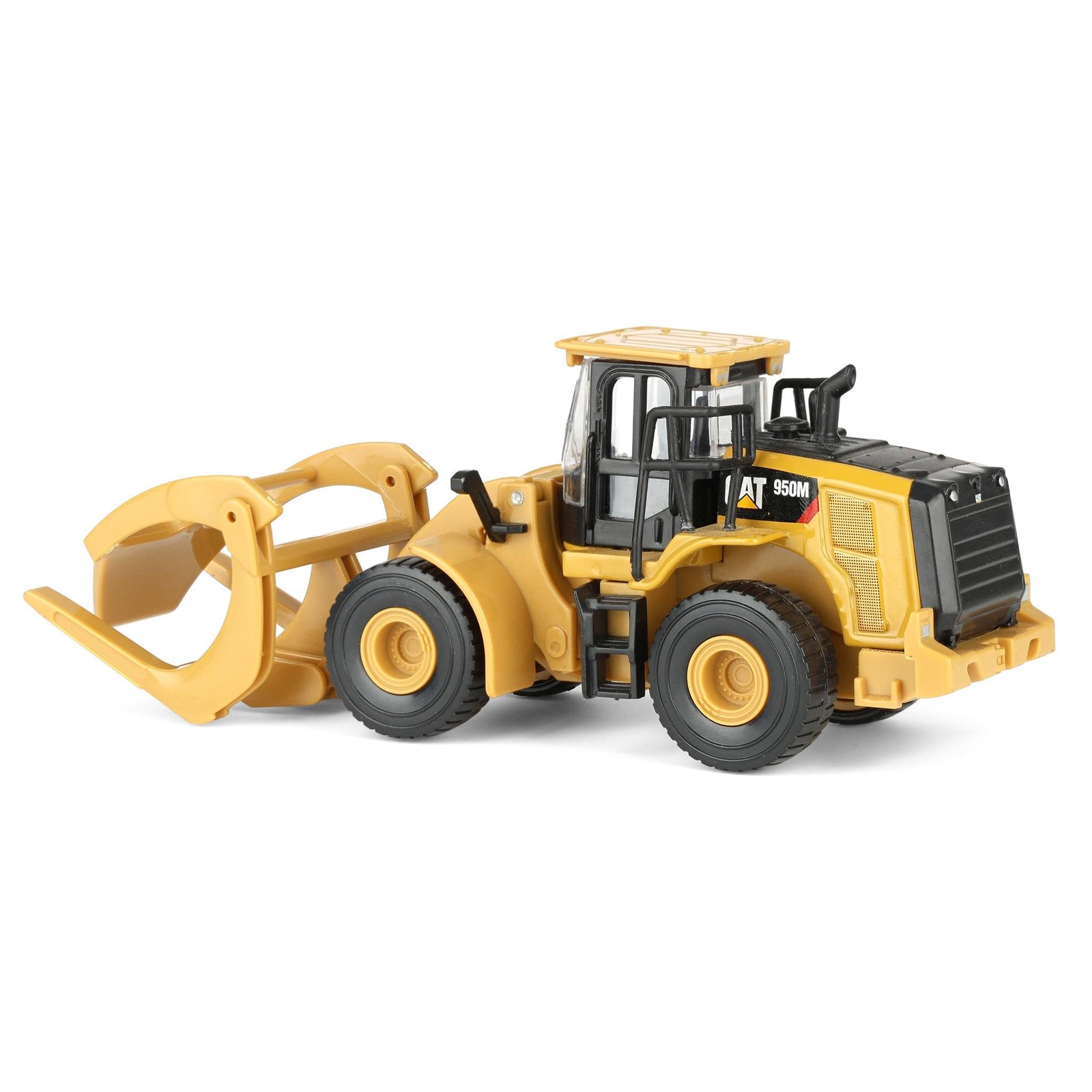 Diecast Masters 1/64 Caterpillar CAT 950M Wheel Loader w/ Log Fork Bucket 84681C