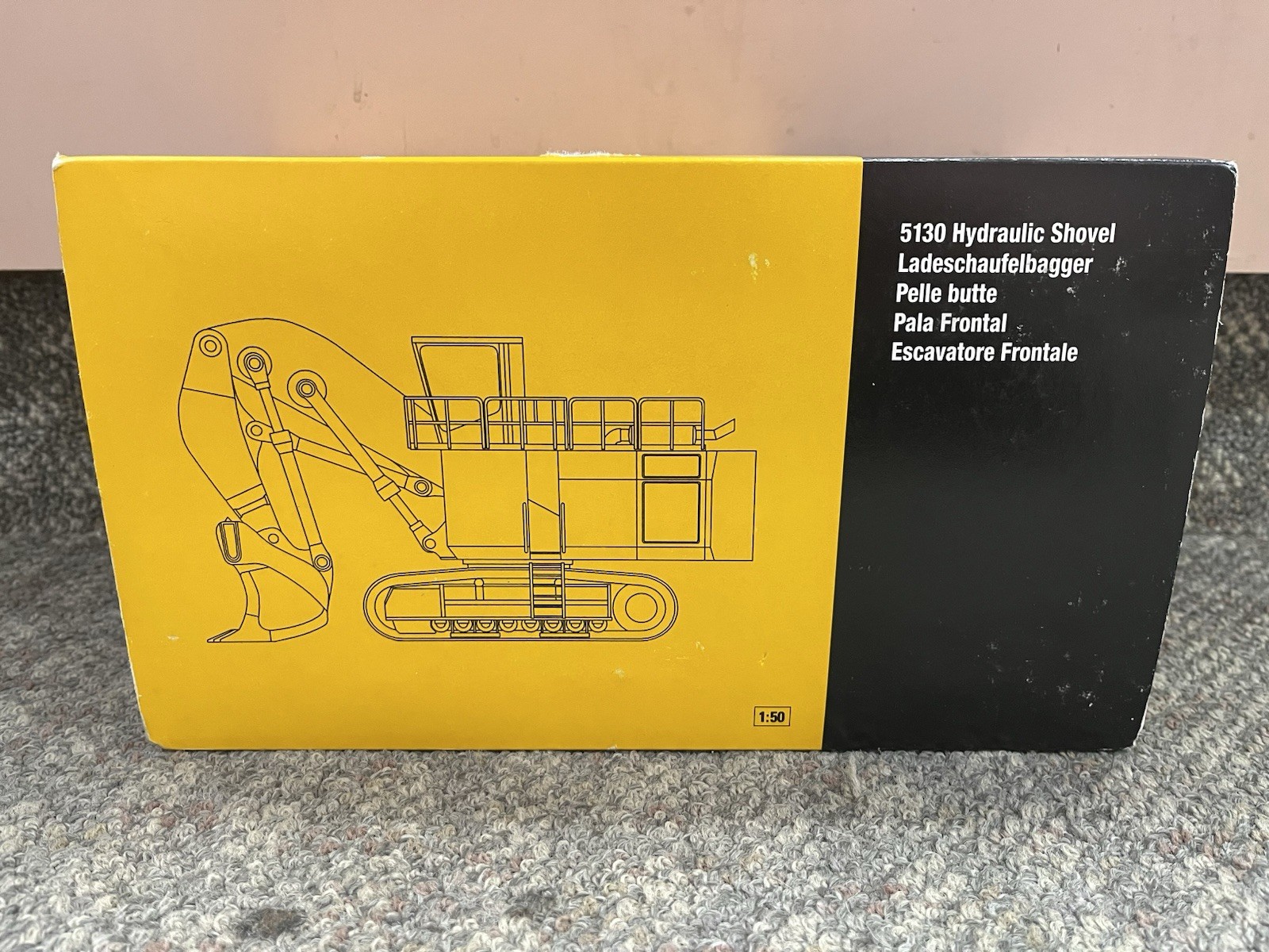 * NORSCOT 1/50 CAT 572C 5130 HYDRAULIC SHOVEL DIECAST MODEL *ST
