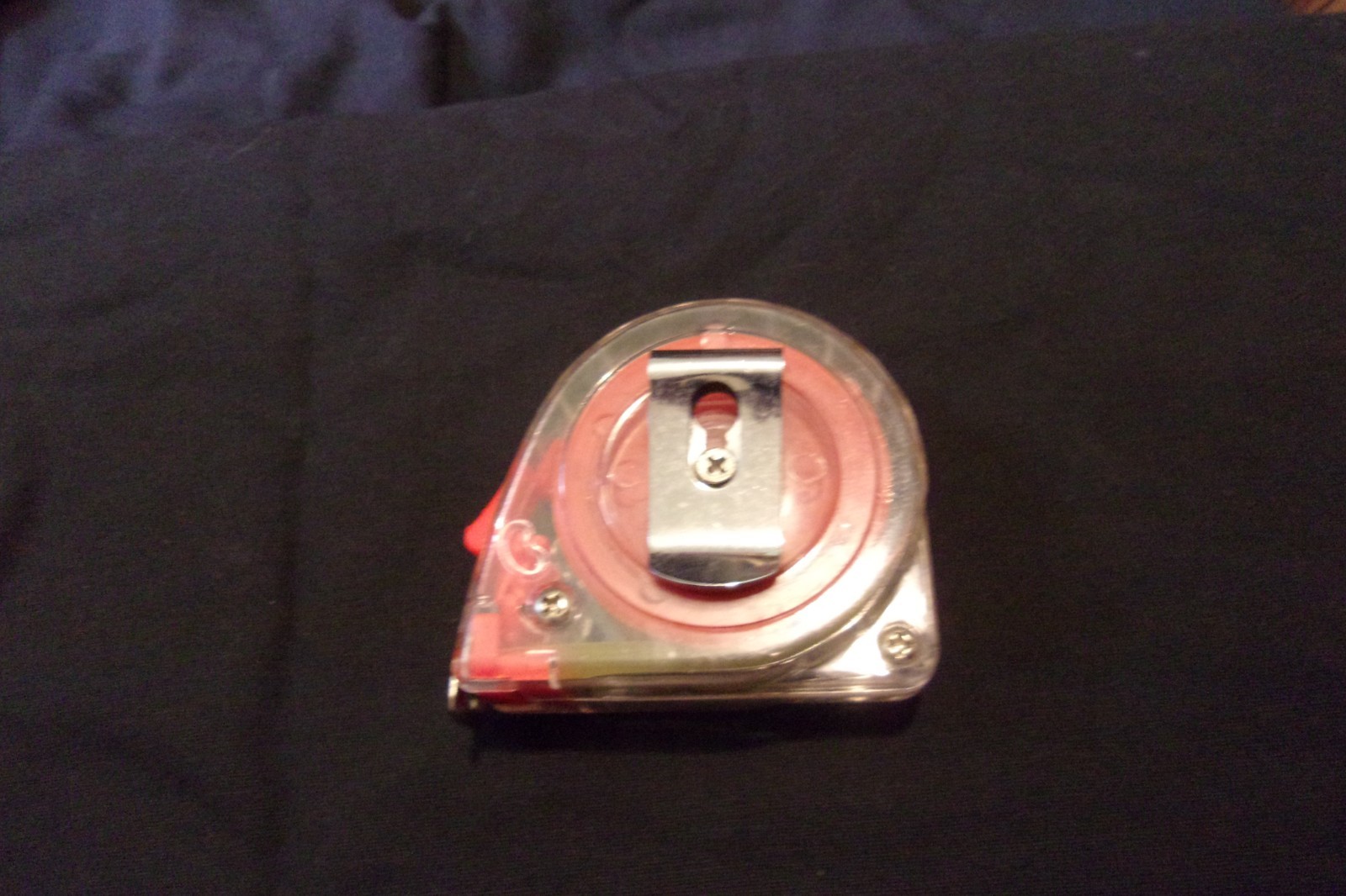 Vtg Tonka Clearview Measuring Tape Kids Toy 3m/10 Ft Tool 1990’s Waist Clip Rare