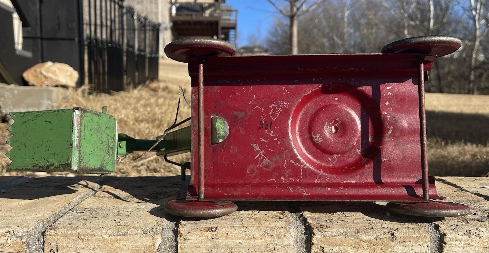 Turner Toys Pressed Steel Crane Steam Shovel