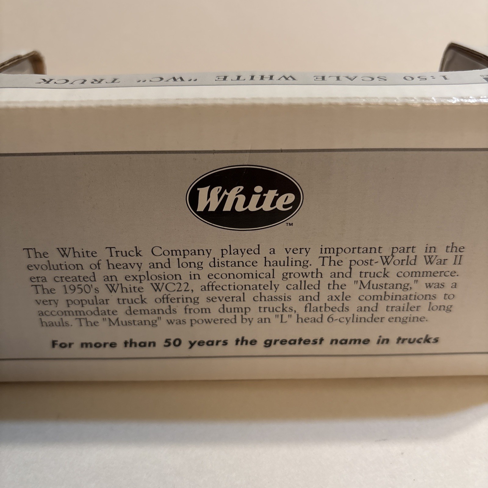 Spec Cast SpecCast SC38005 1:50 White WC Truck Volvo Dump Truck 2007 Die Cast