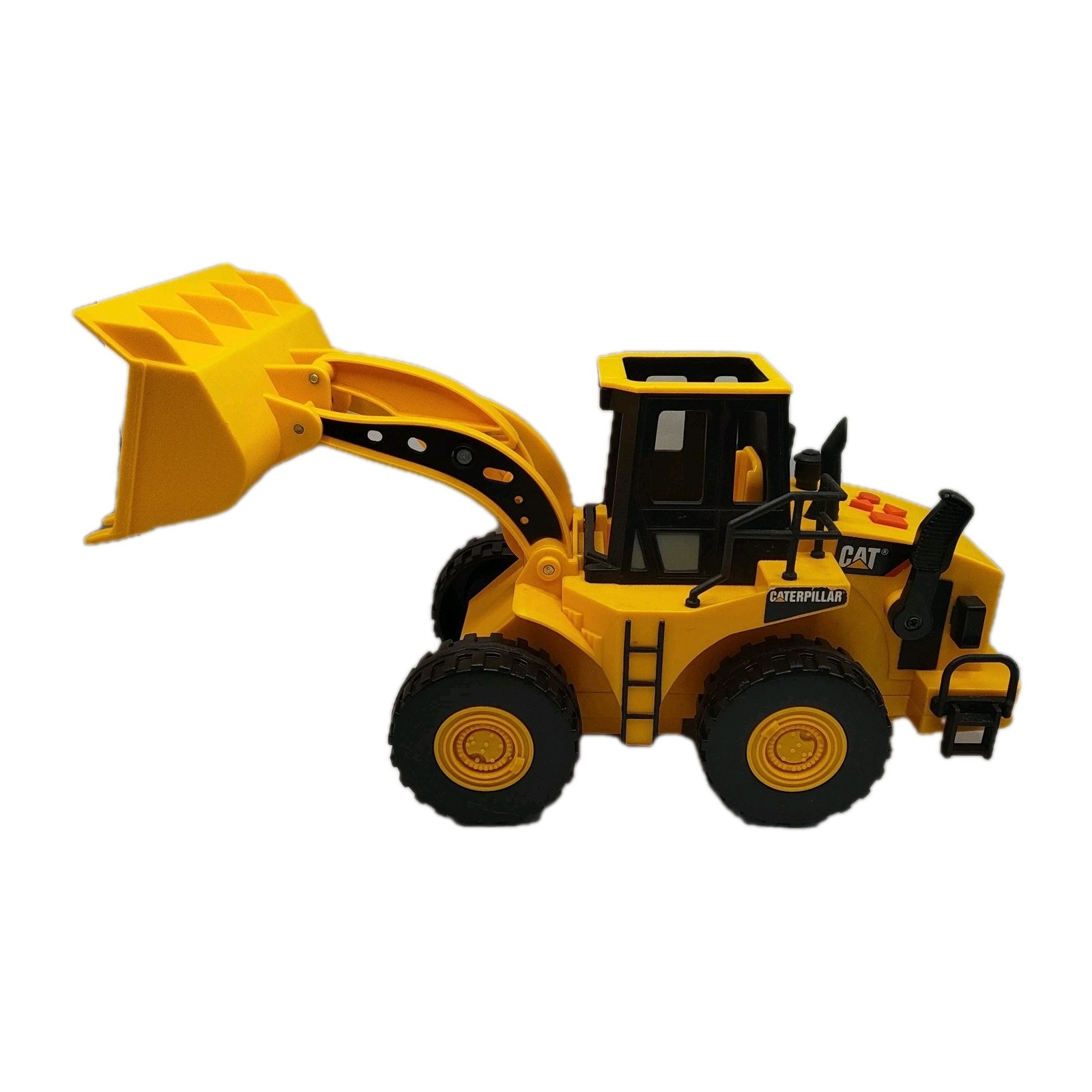 Toy State Industrial CAT Caterpillar Construction Front Loader Toy 12″ Yellow