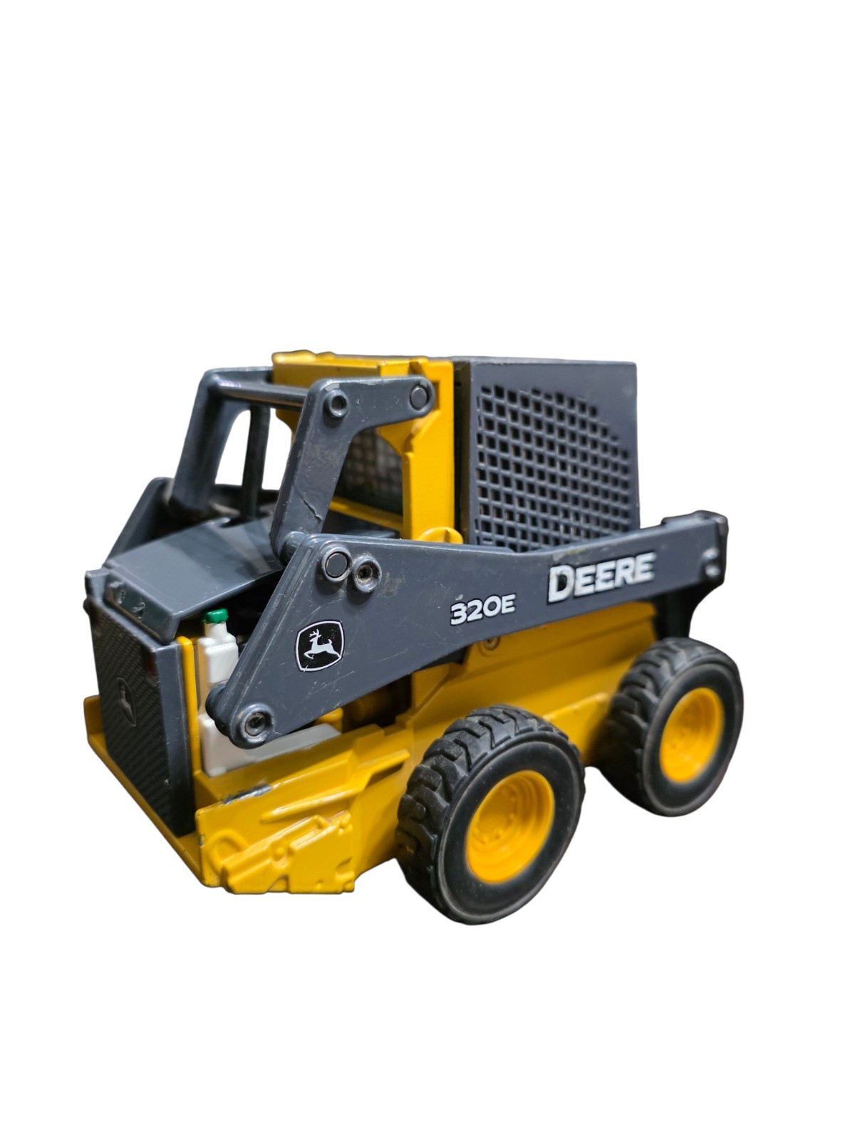 John Deere 320E Skid Steer 1:16 Ertl Prestige Diecast Loader Heavy-Duty READ