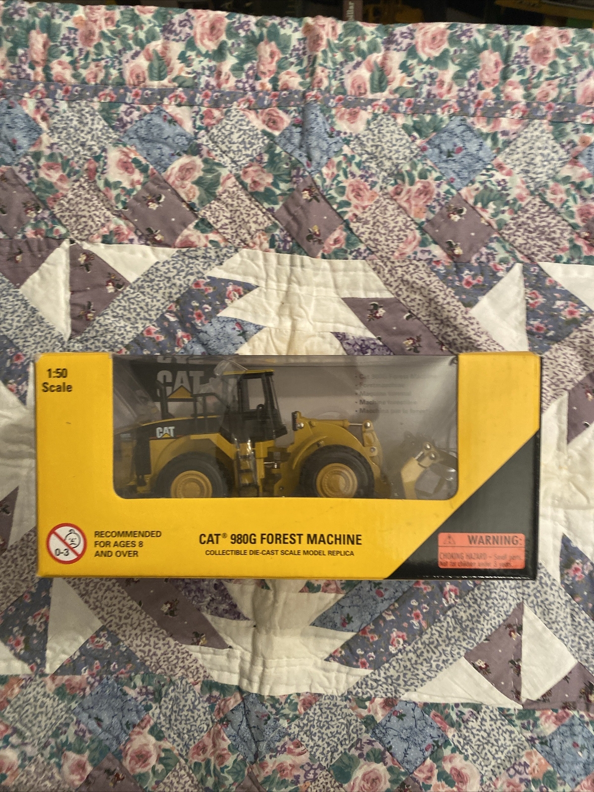 CAT 980G Forest Machine Die-Cast Scale Model