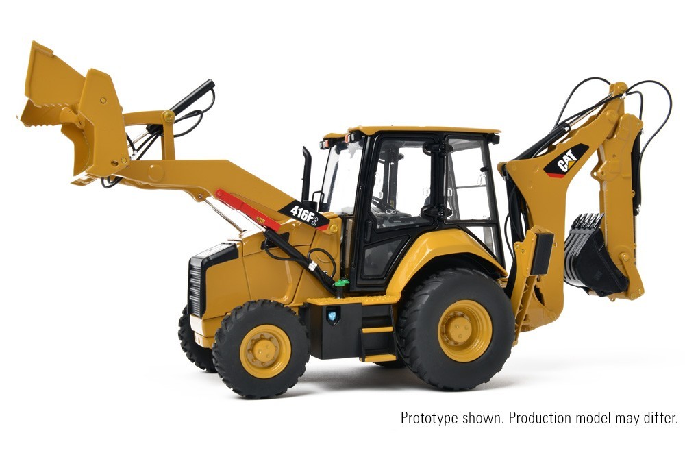 CCM CAT 416 F2 Backhoe Loader Caterpillar “Contractors Series” 1/24 NIB 2017