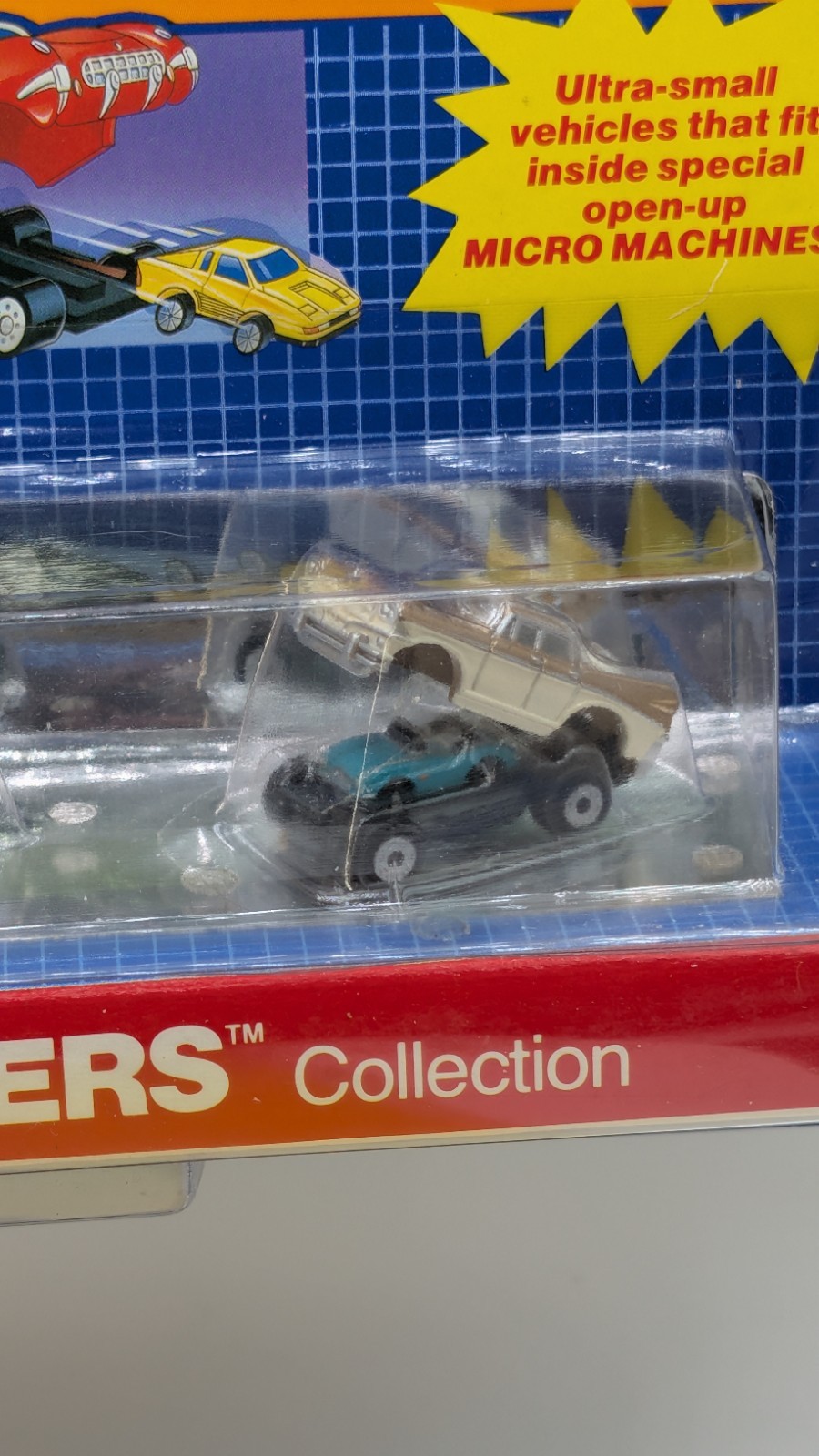 Micro Machines #12 INSIDERS Collection Set Bugatti/ Imperial & Ultrasmall -RARE