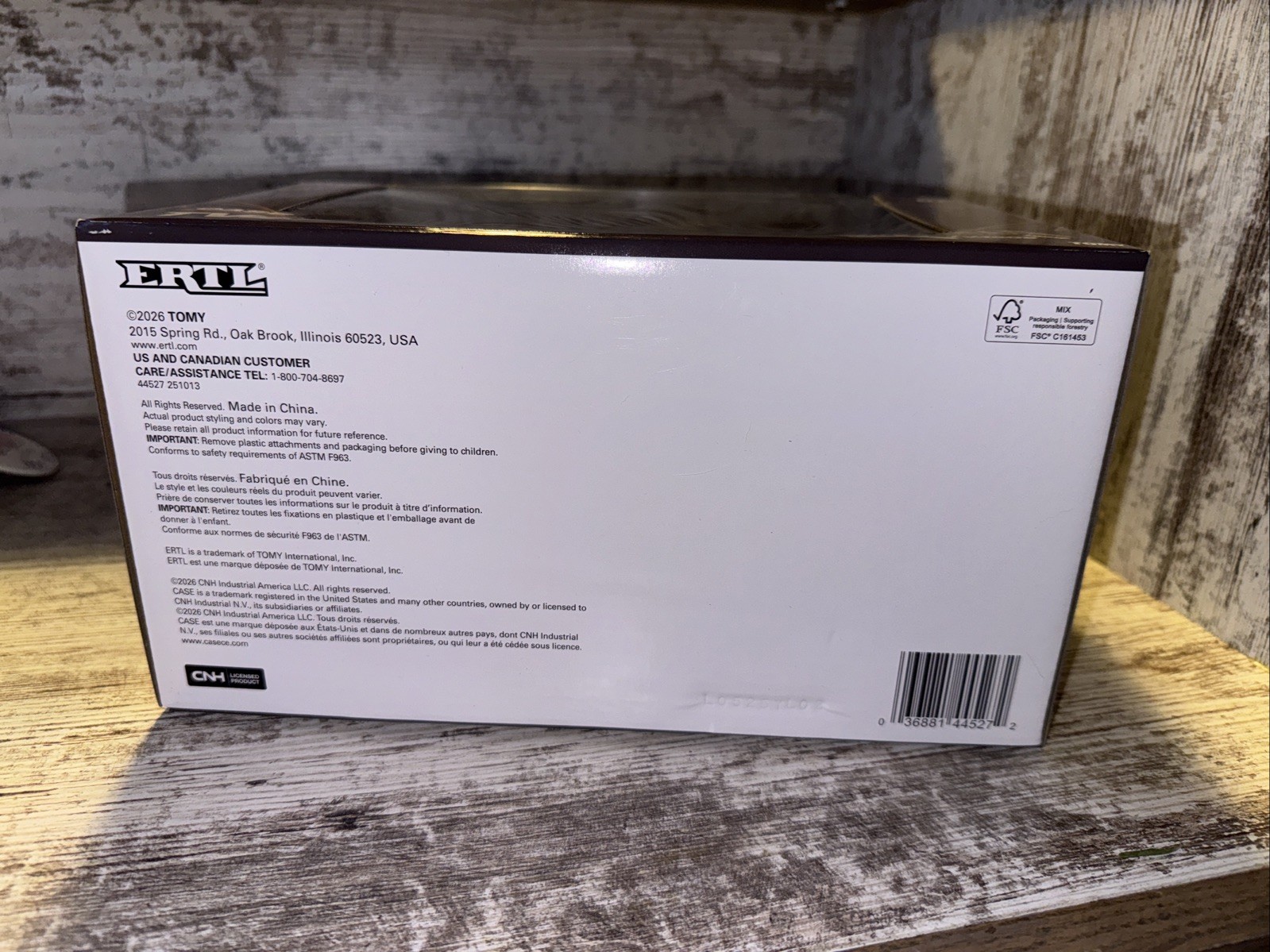1/16 Case TV450B Compact Tracked Loader Hetfield (Metallica) Limited Edition
