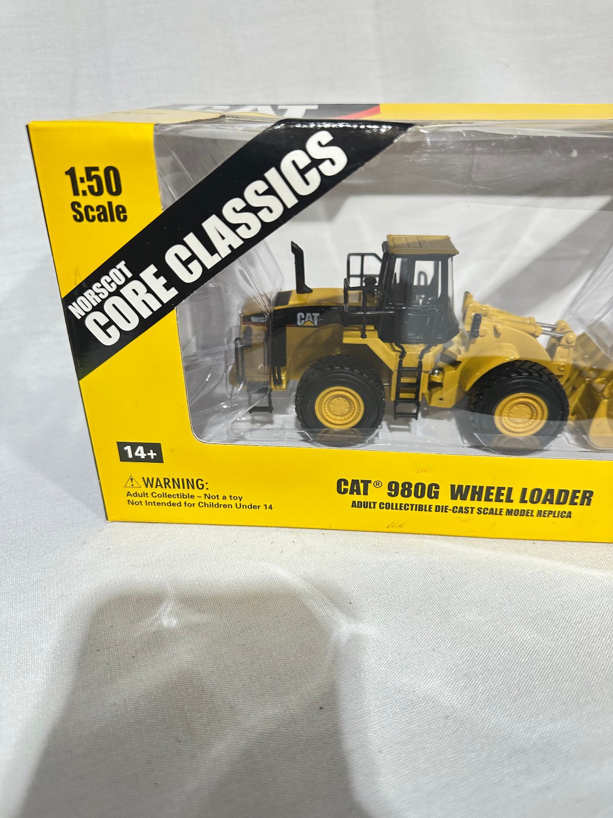 Caterpillar 980G Wheel Loader Core Classics Series By Norscot 1/50th Scale