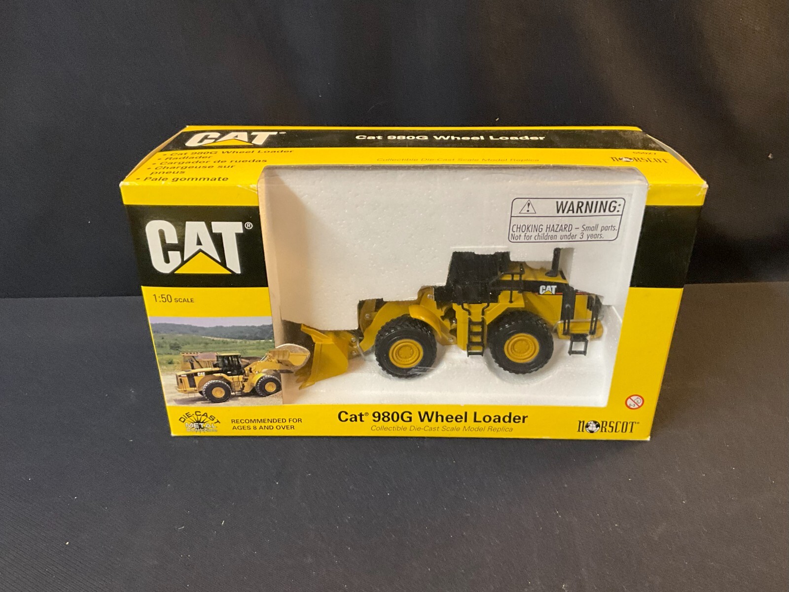 Norscot CAT 980G Wheel Loader 1:50 scale replica