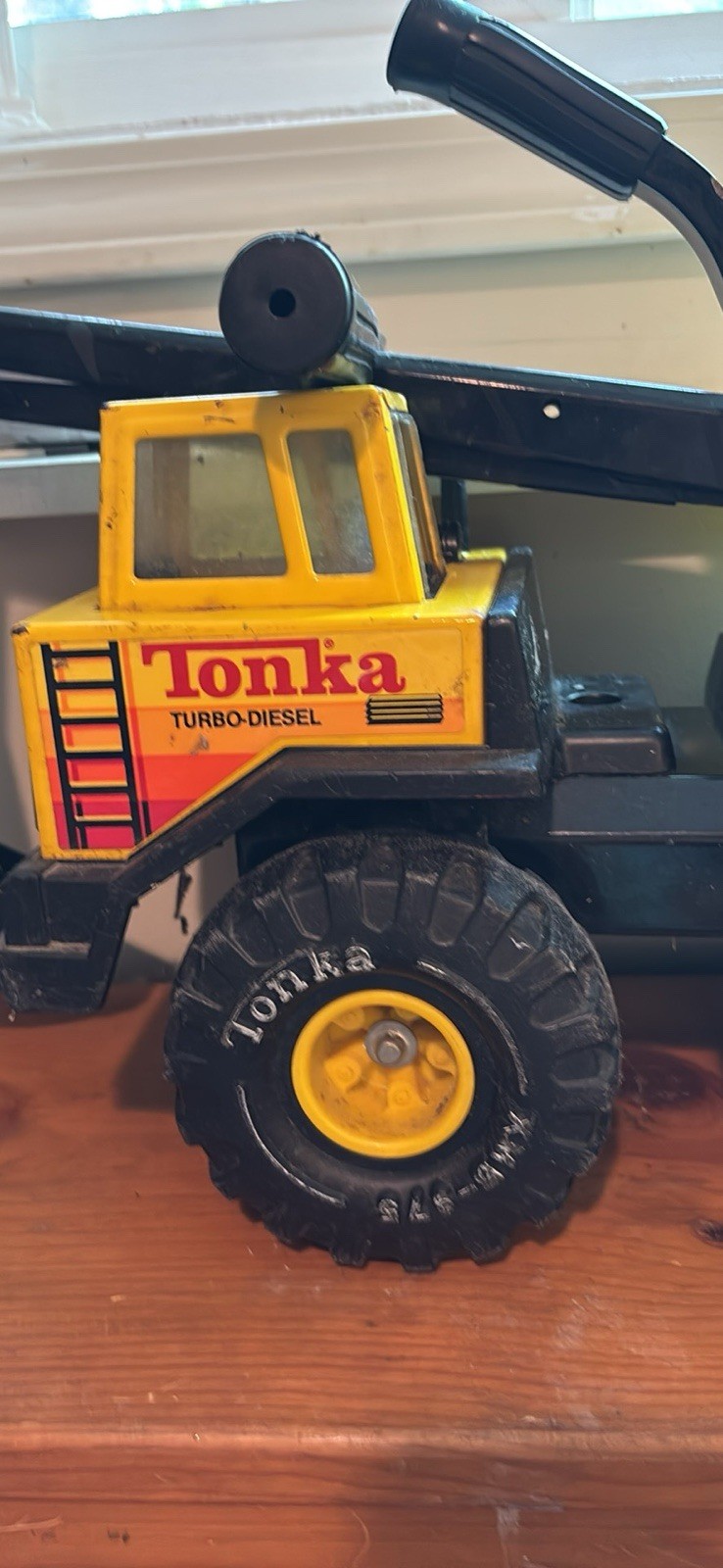 VTG 1980’s TONKA EXCAVATOR SHOVEL DIGGER TRUCK TURBO DIESEL