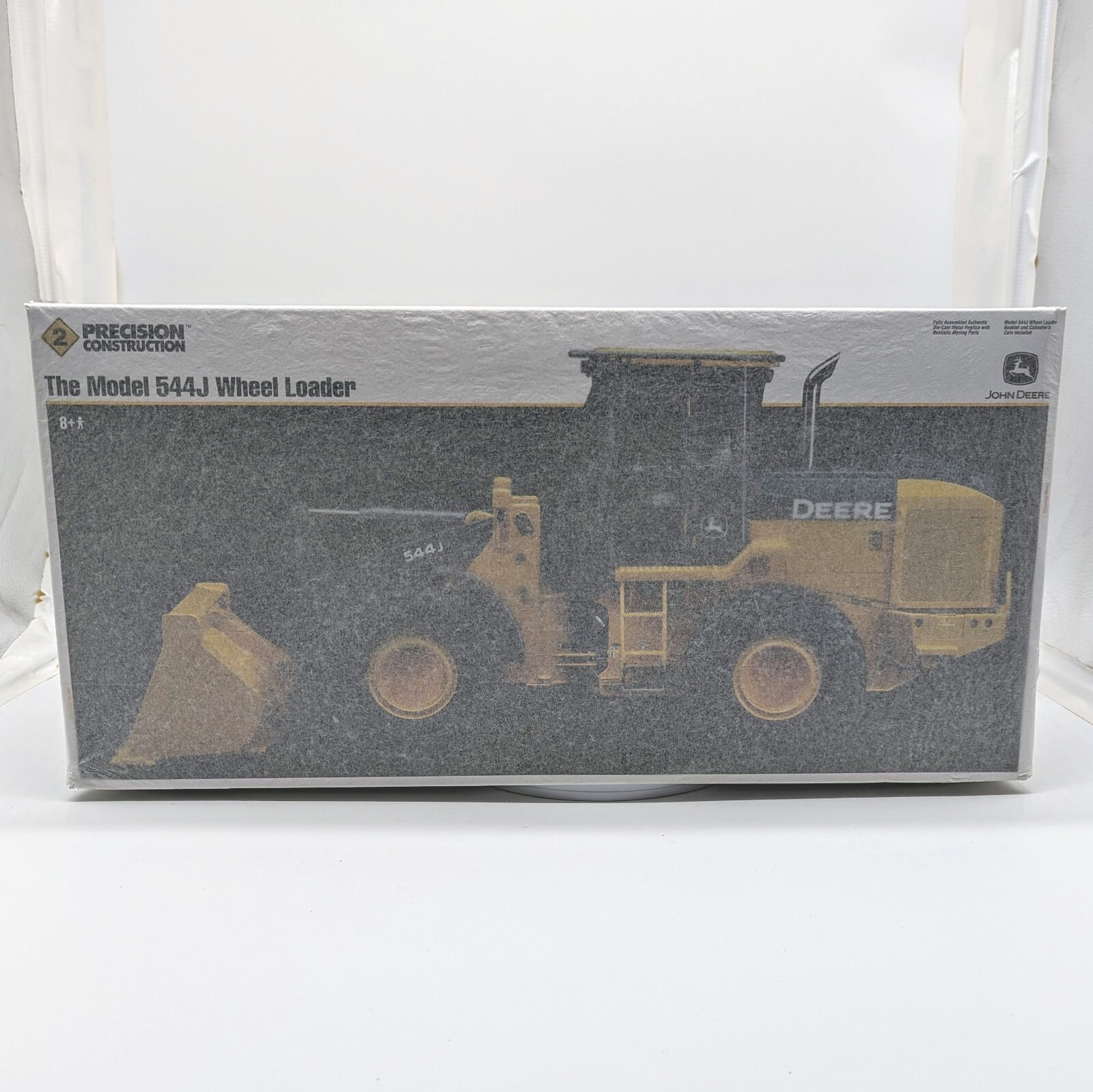 1/16 John Deere Model 544J Wheel Loader Precision #2 By Ertl MINT!!! OEM Tissue