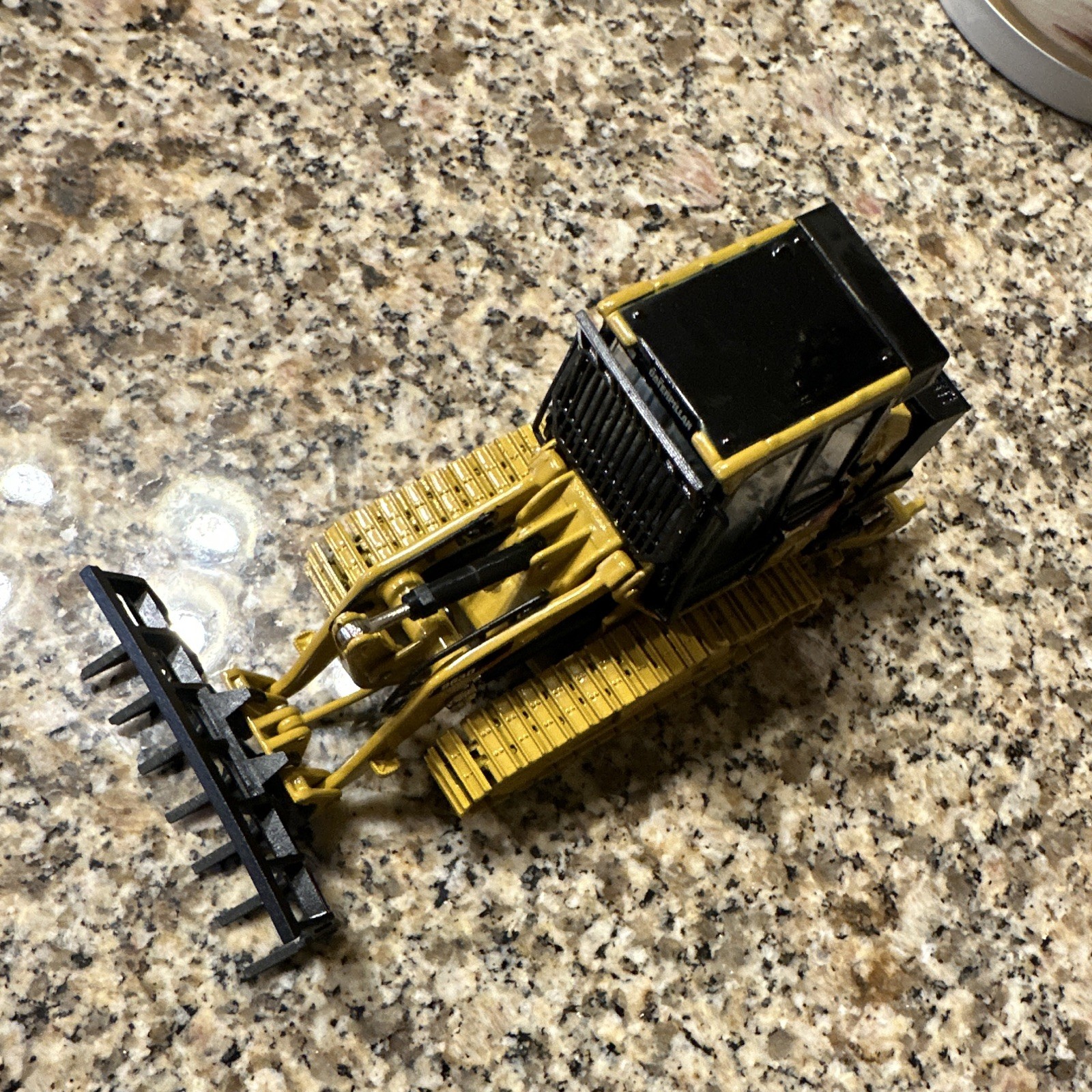 CAT 963D Track Loader Diecast Model Construction Vehicle Yellow/Black custom