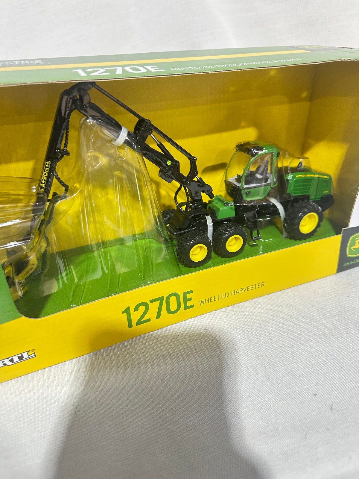 John Deere 1270E Wheeled Harvester Prestige Collection By Ertl 1/50th Scale