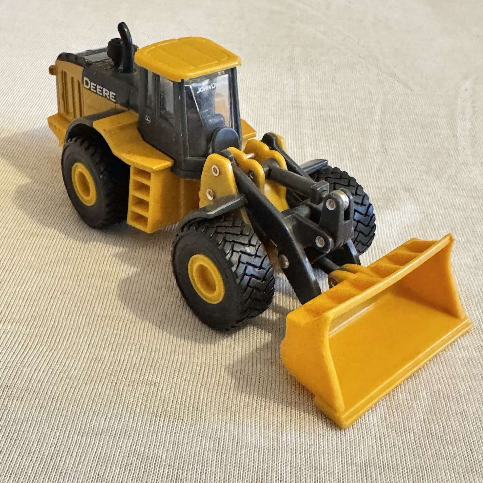 Lot Of 3 ERTL Tomy John Deere Komatsu Metal Heavy Equipment Loader Dozer Haul