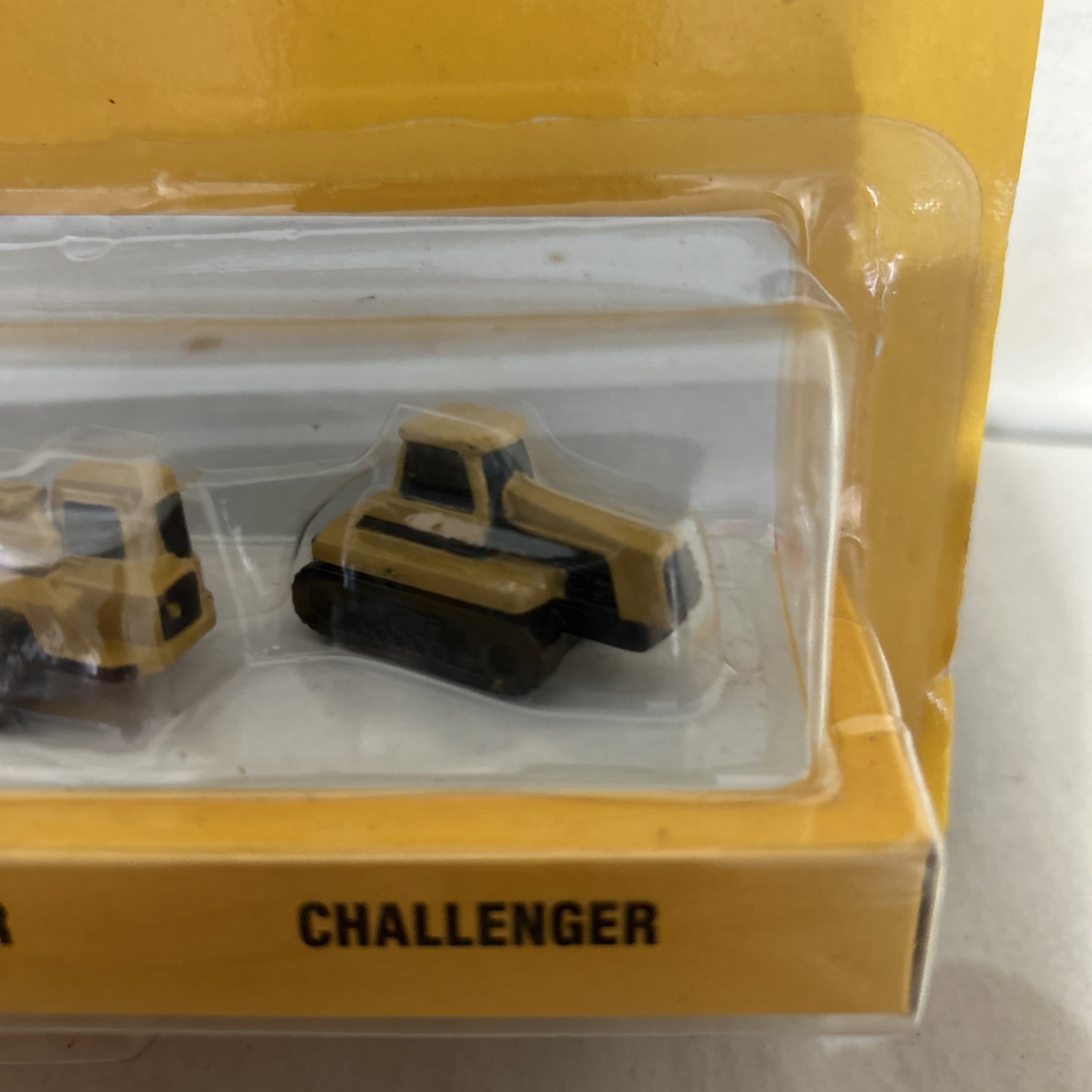 ERTL Caterpillar 3 pack Micro set 1991 CAT toy construction diecast box box1