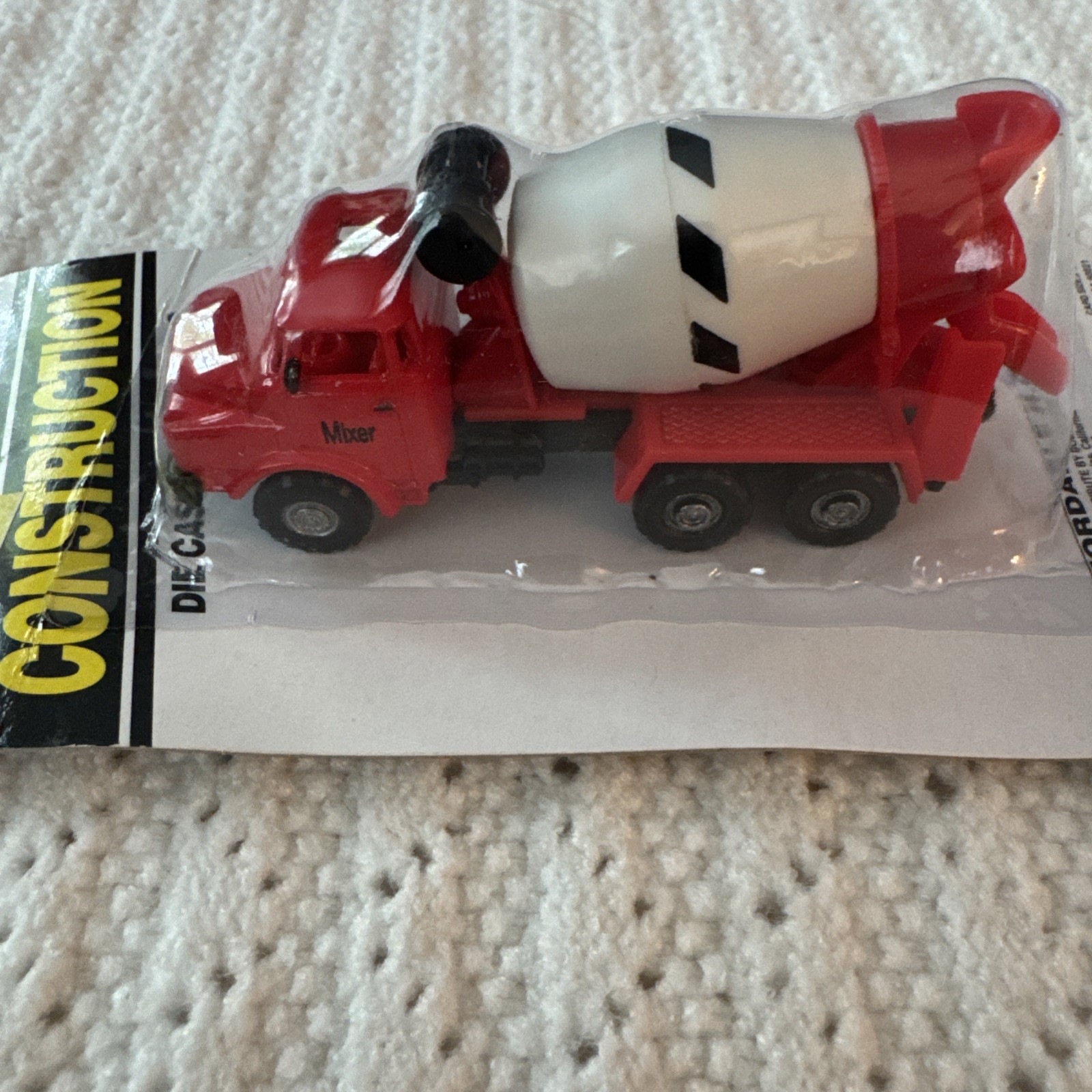 Vintage 1999 Boley Construction Cement Mixer Truck Die-Cast 1:87 New Sealed