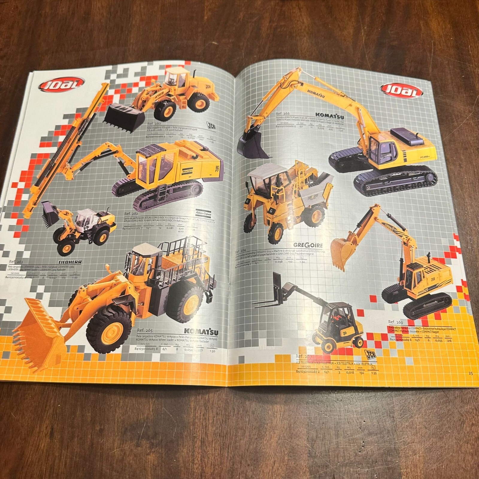 Joal 2004 Catalog Diecast Model Vehicles & Construction Equipment