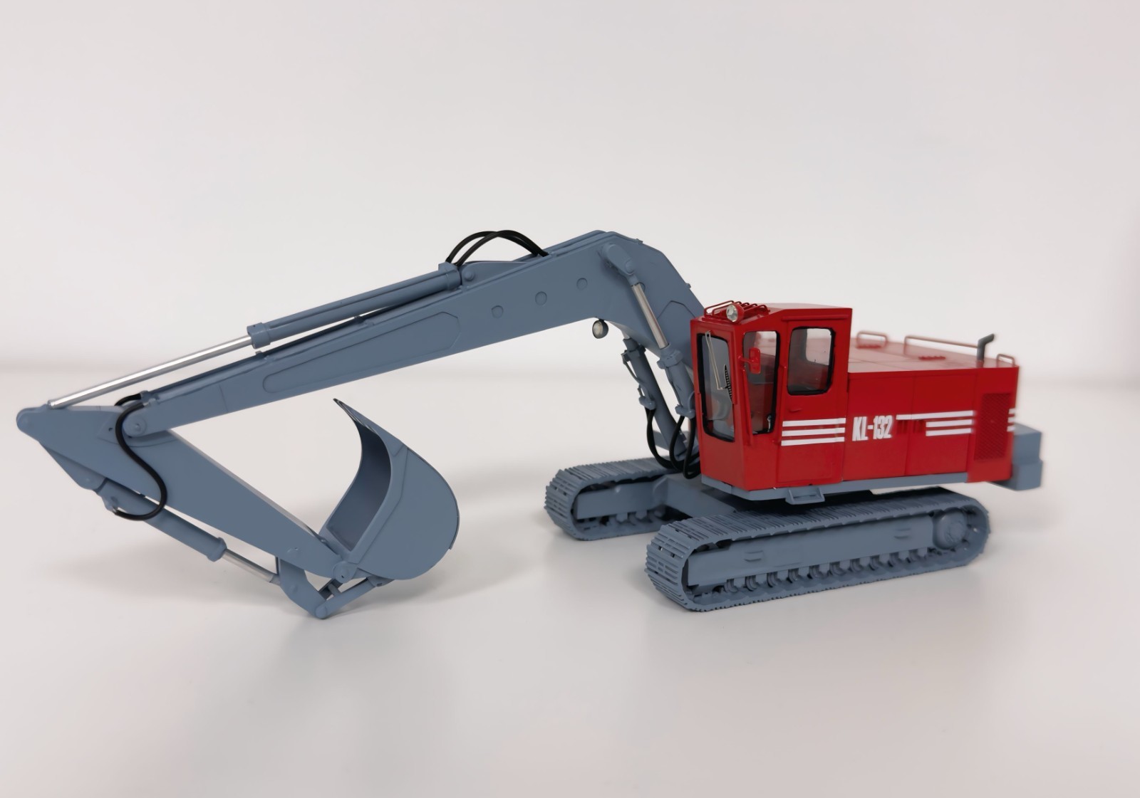 Resin 1/50 Kockum-Landsverk KL 132 Hydraulic Excavator – by Fankit Models