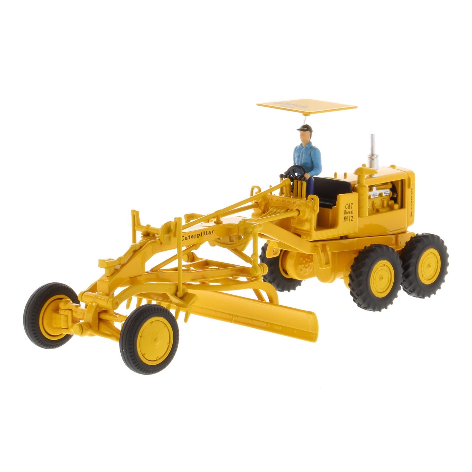 Diecast Masters 1/50 CAT No. 12 Motor Grader Construction Equipment 85761
