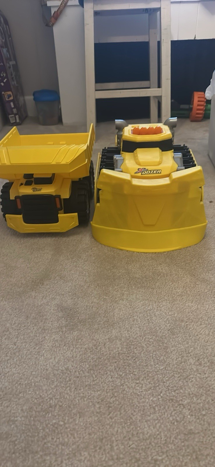 Xtreme Power Dozer Motorized All Terrain Extreme Bulldozer Toy plow through Dirt