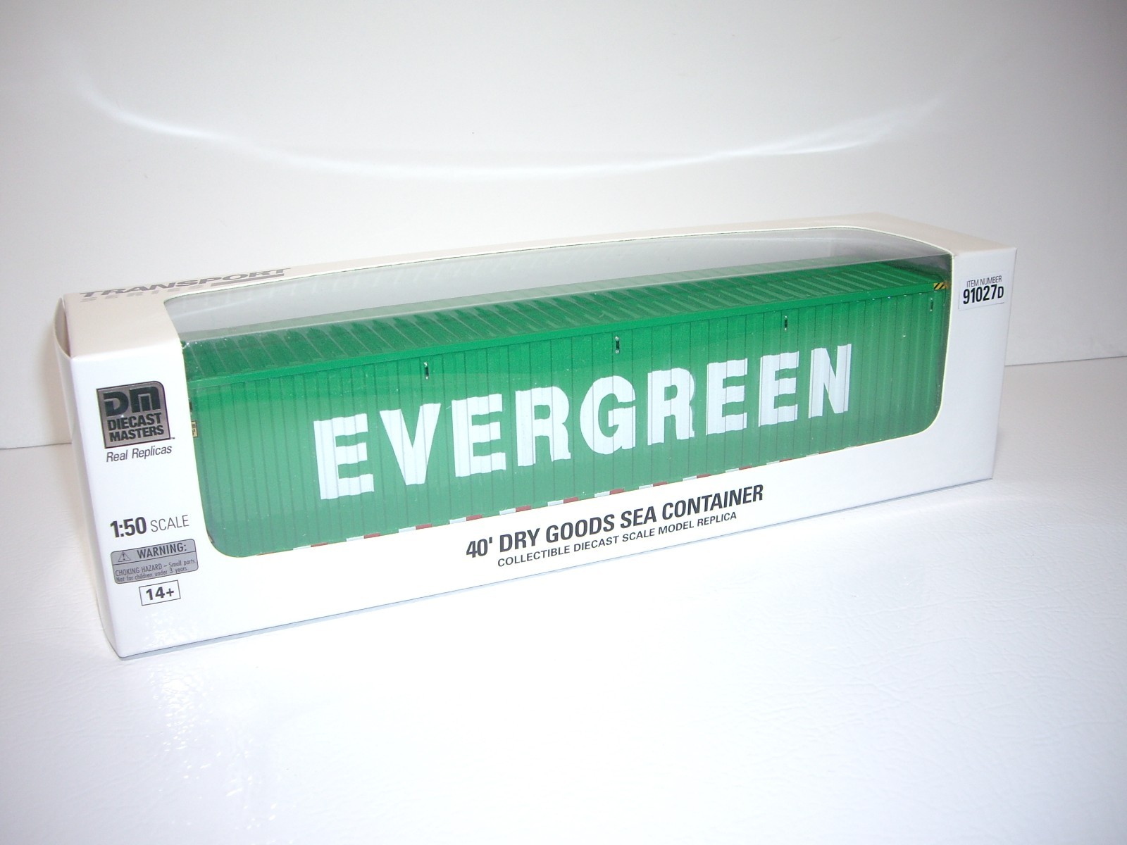 DIECAST MASTERS 1/50 EVERGREEN 40′ SEA CONTAINER LOAD SAME SCALE FIRST GEAR