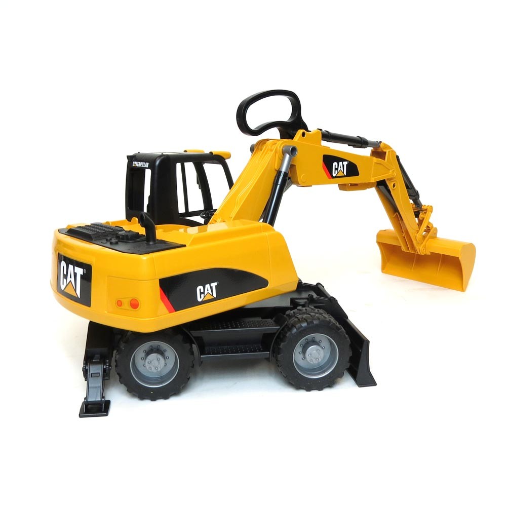 1/16th Caterpillar Wheel Excavator (Plastic) by Bruder 02446