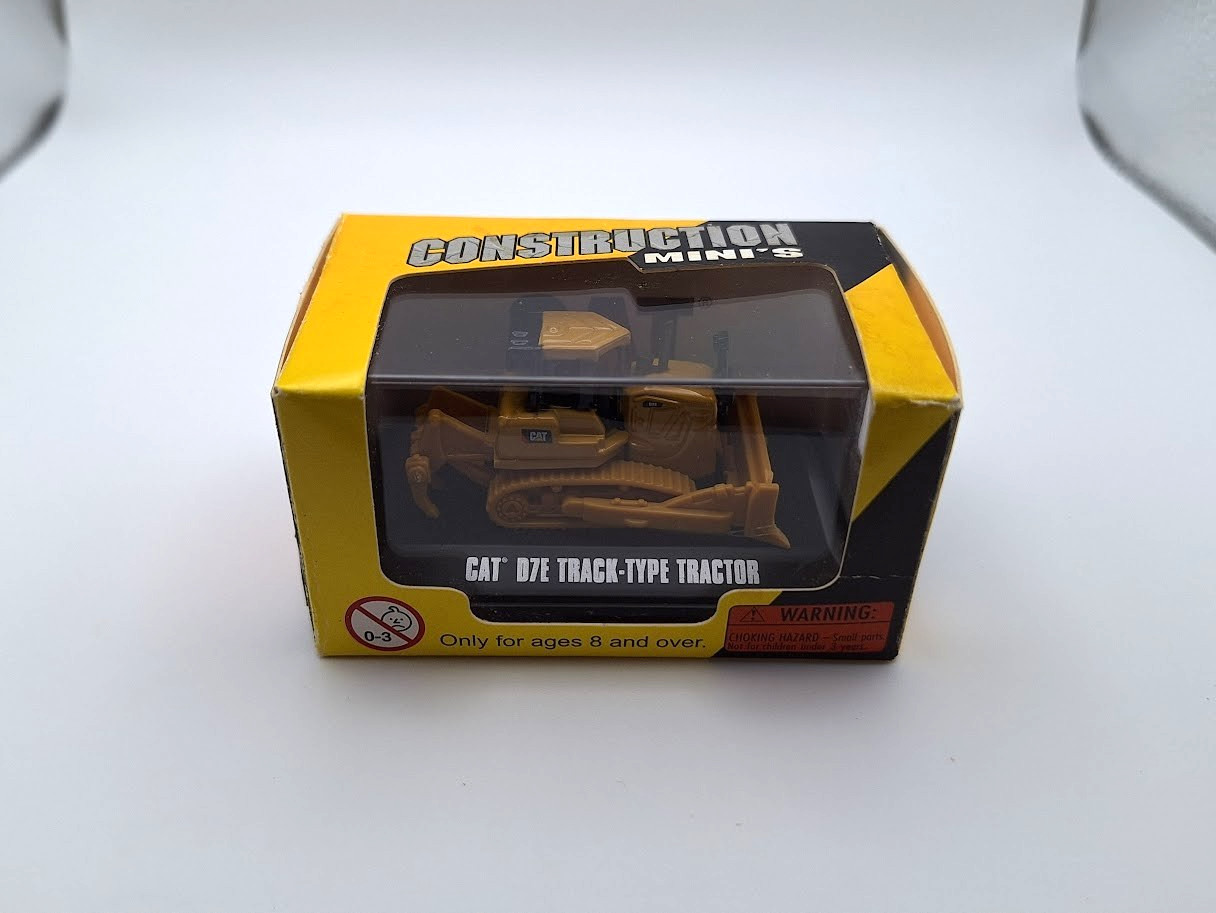 2007 Norscot Construction Mini’s Diecast Caterpillar Farm Vehicles Lot Of 3