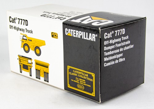 Classic Construction Models Brass CAT 777D Off-Highway Truck Limited – #49/1000