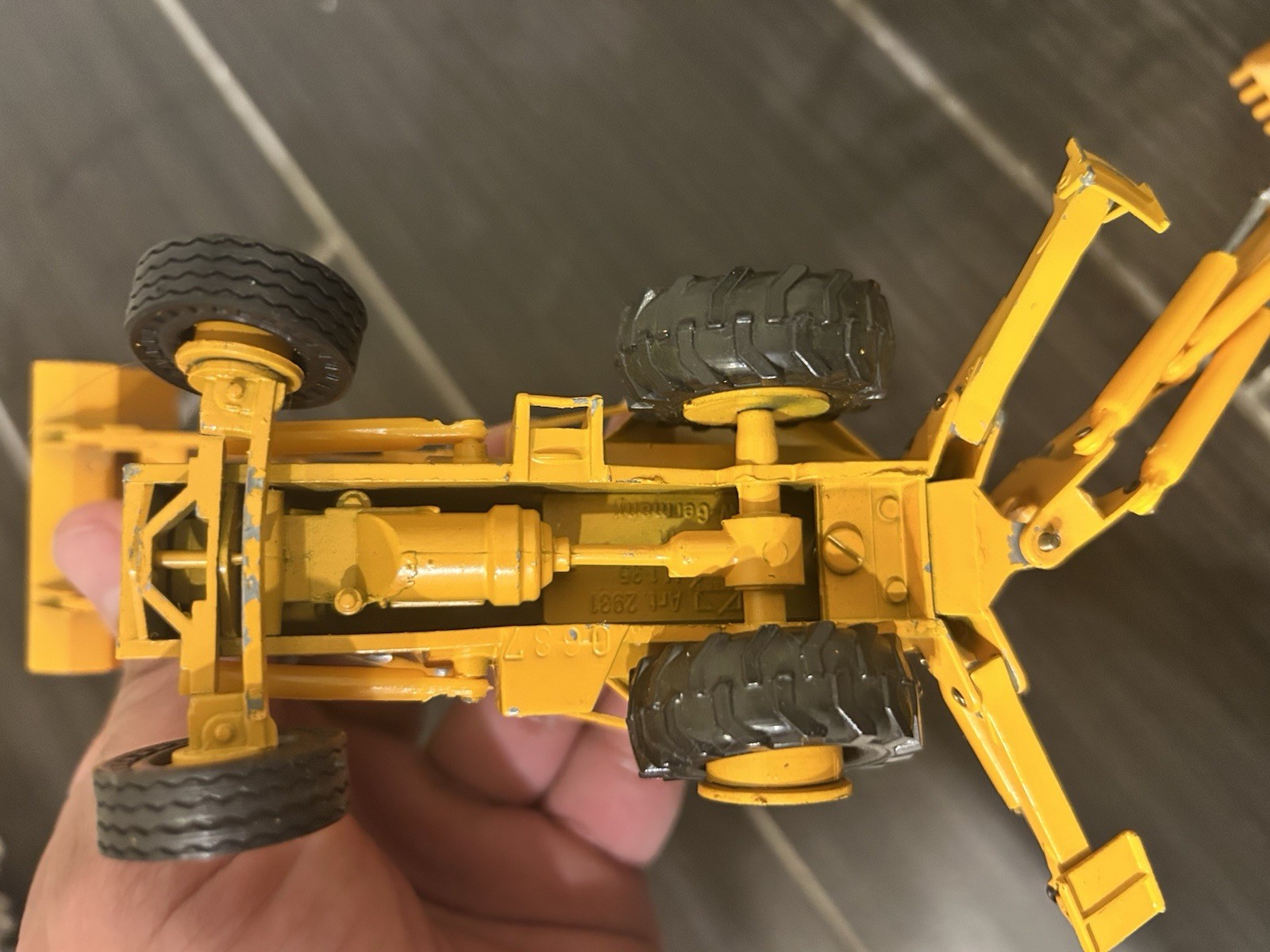 Lot of Diecast Construction Vehicles – Excavator, Bulldozer, Dump Truck