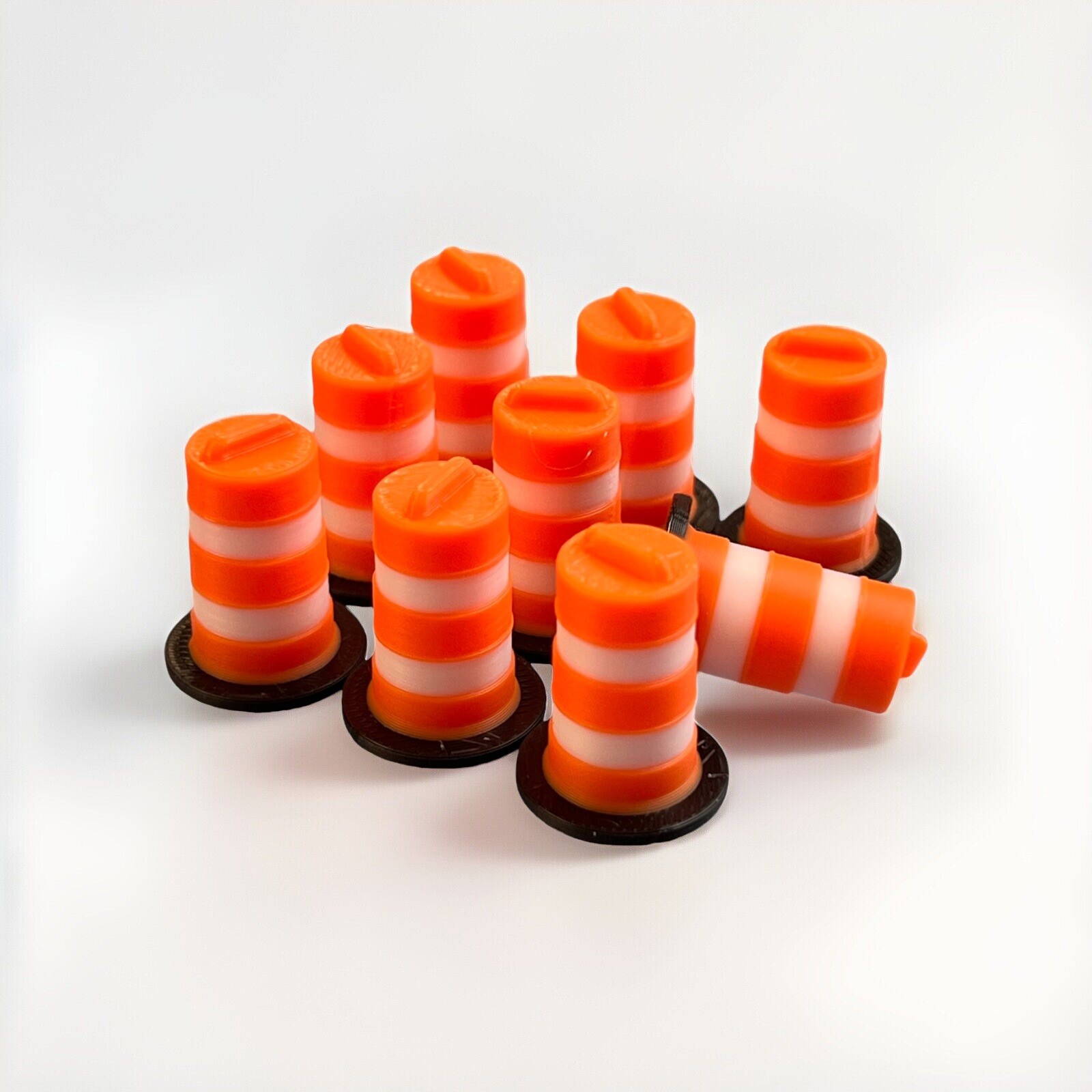 Trafic Safety Drum Scale Model 1/50 12 Pack