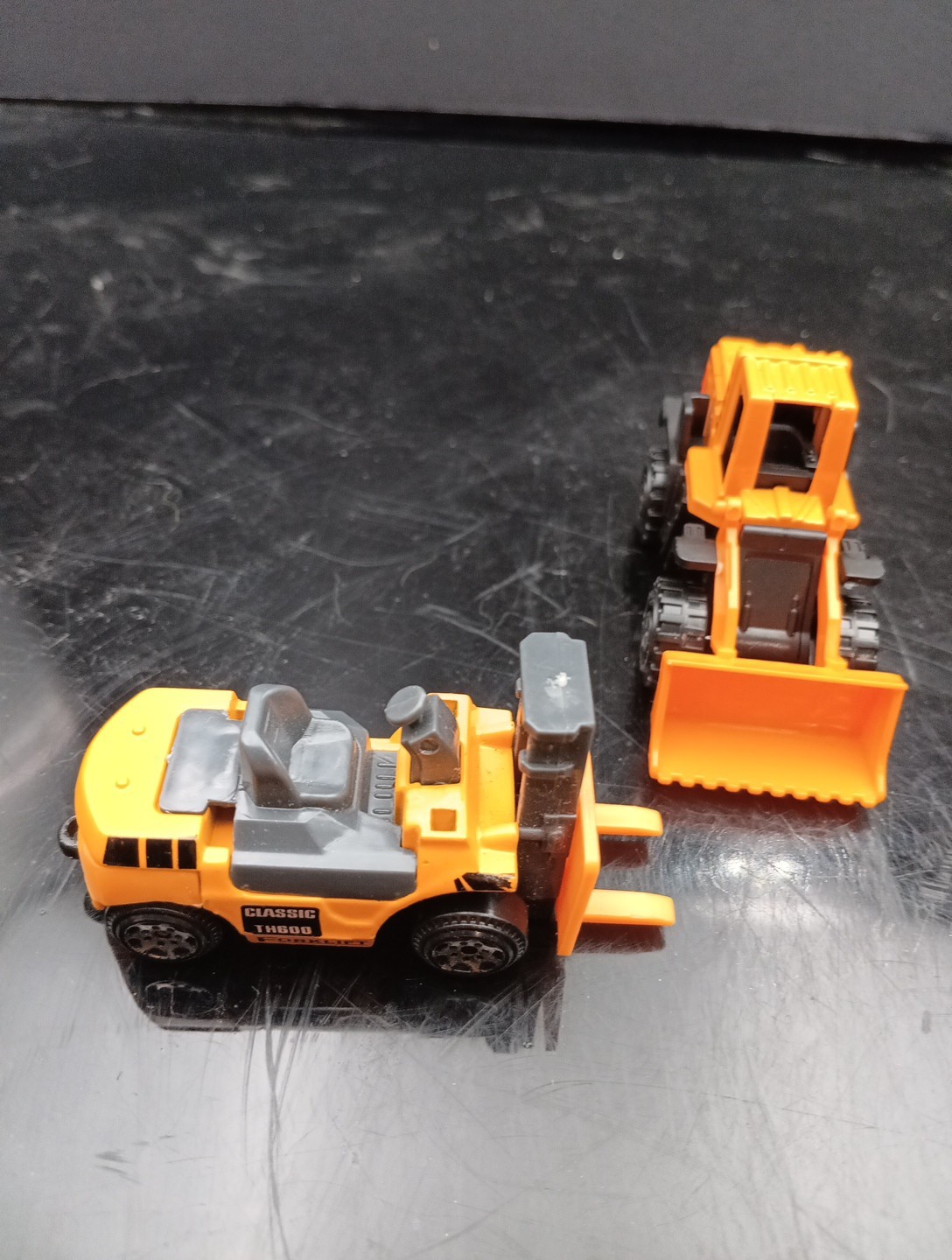 Lot Of 7 Various Metal Kids Toy Construction Vehicles Free Shipping! T2642