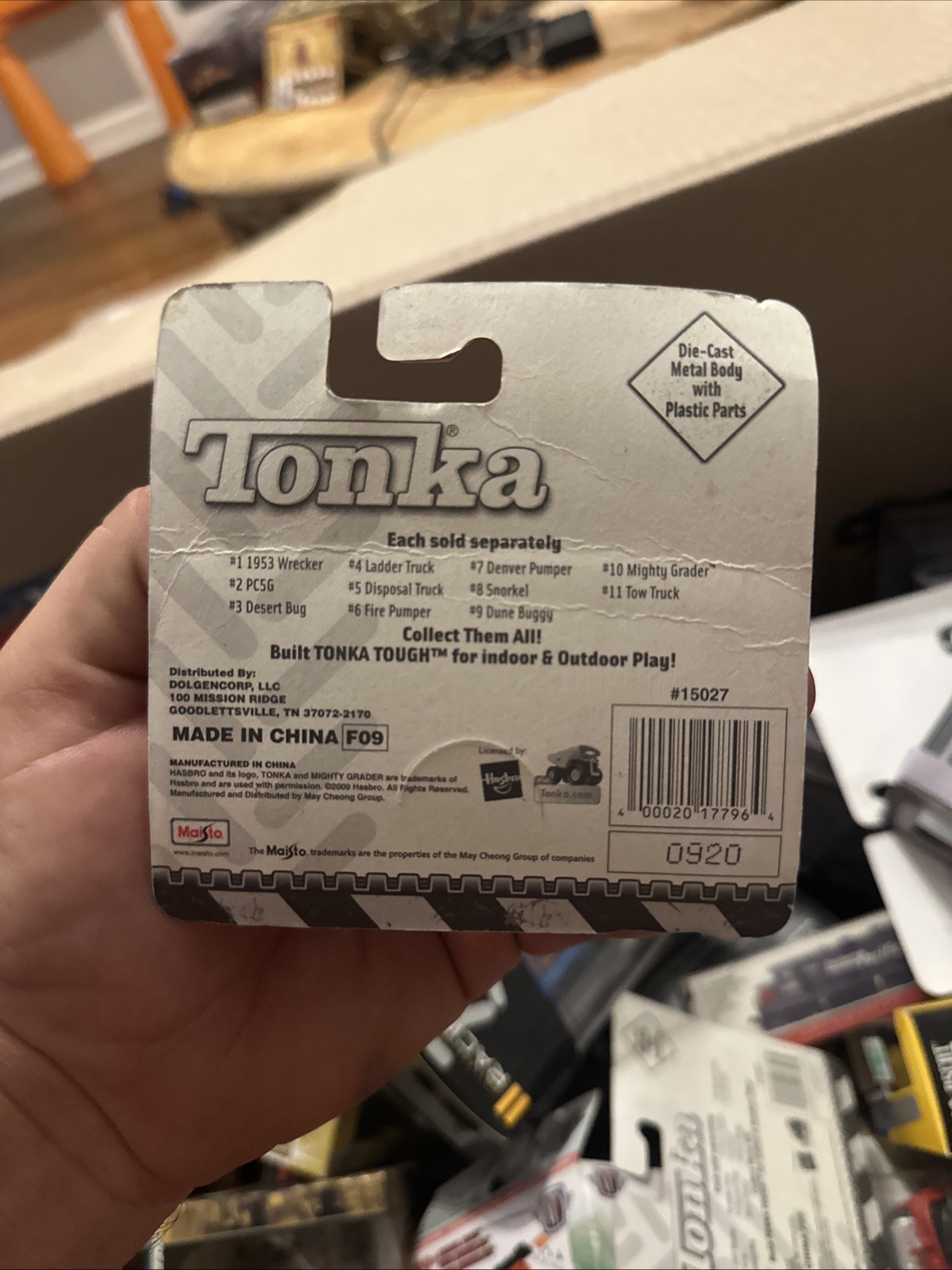 Vintage Tonka – Maisto – Hasbro Diecast Construction Road Grader Box 2